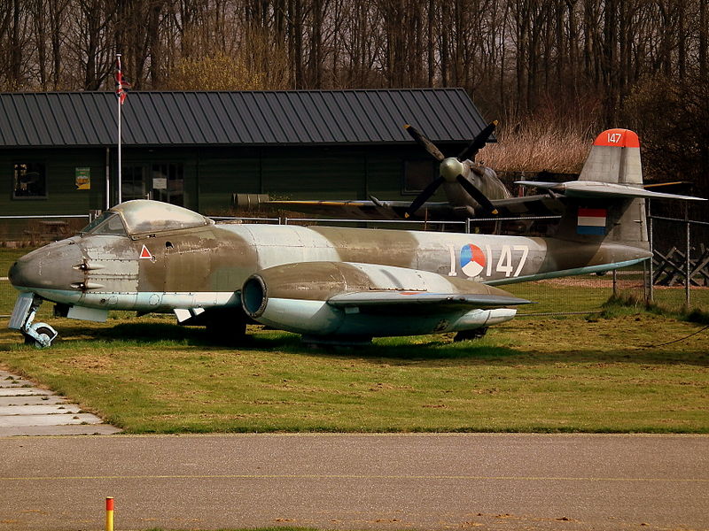 Gloster Meteor néerlandais