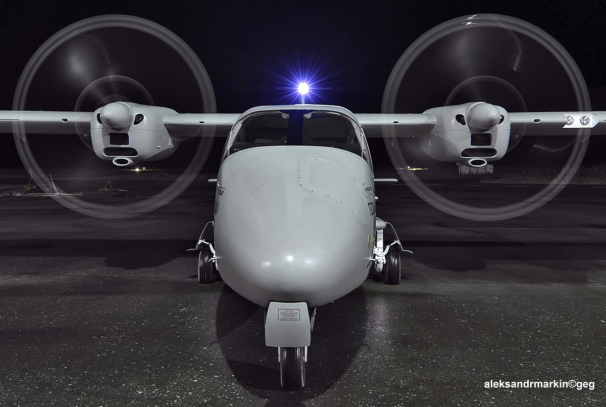 Tecnam P2006T MMA vu de front