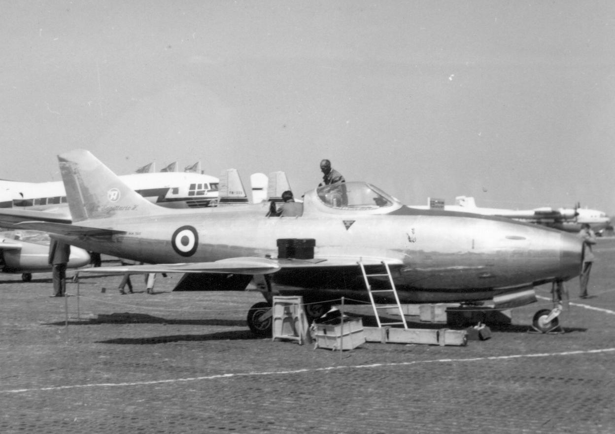 Aerfer Sagittario II au salon du Bourget 1957