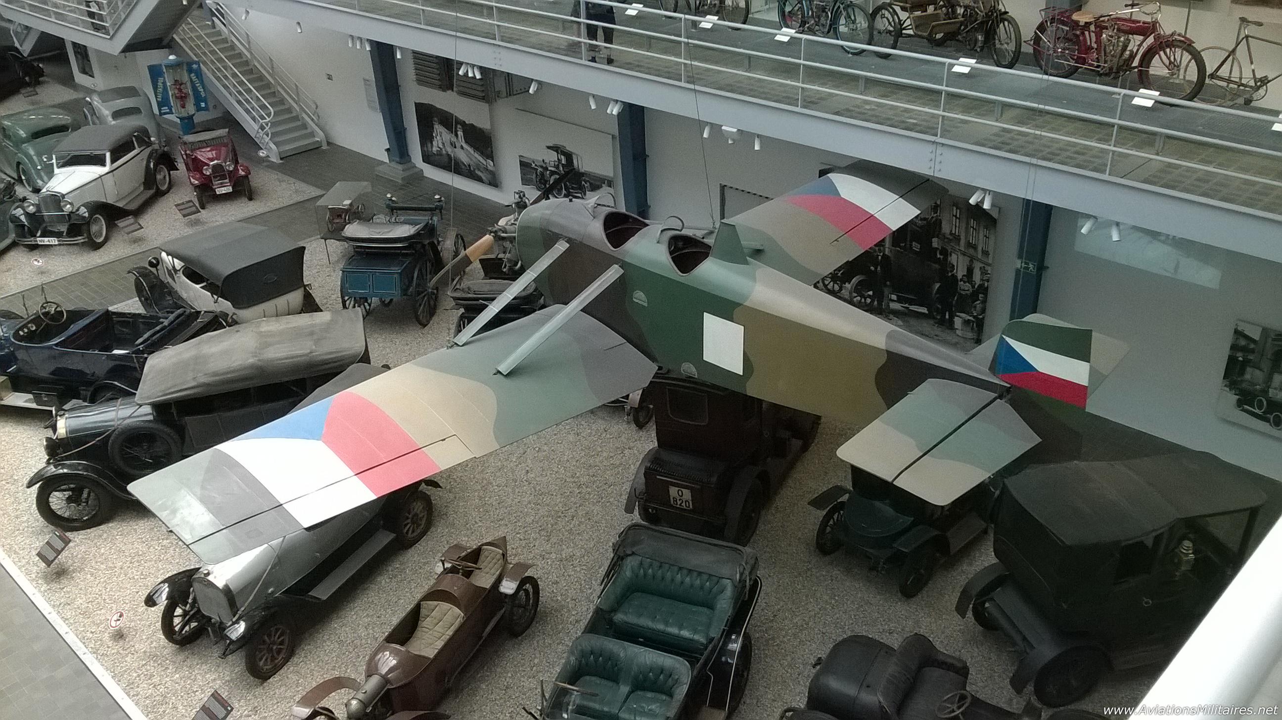 Avia BH-9, vue aérienne par glwpatton