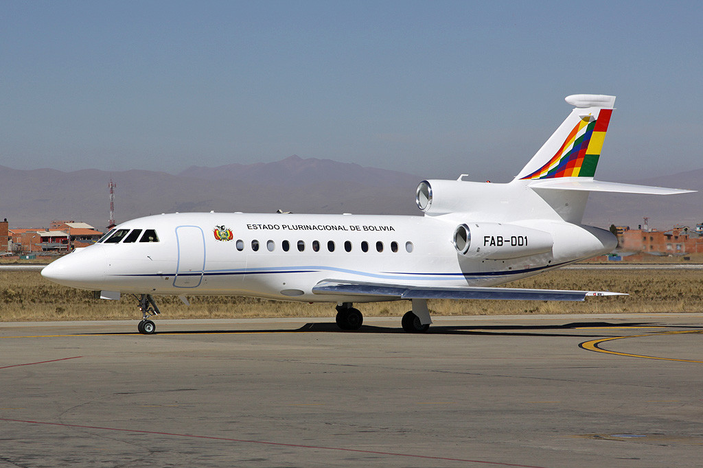 Dassault Falcon 900EX bolivien