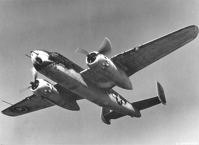 North American B-25G Mitchell de l'USAAF en vol