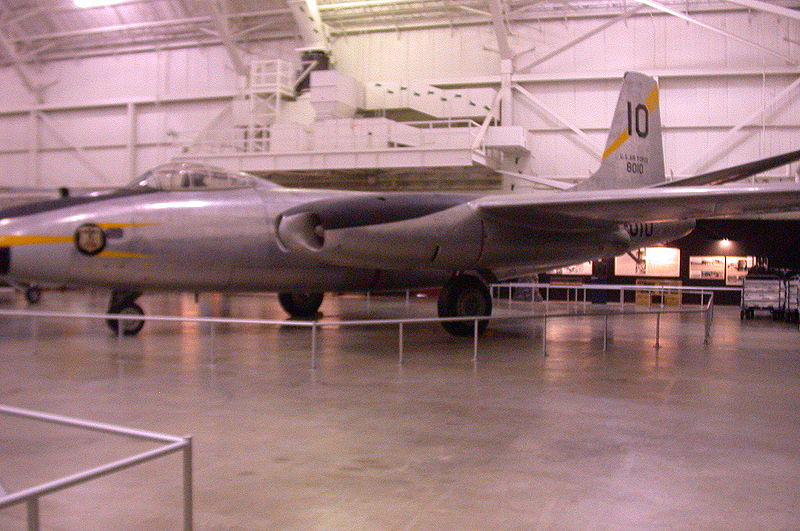 North American B-45C Tornado de l'USAF exposé