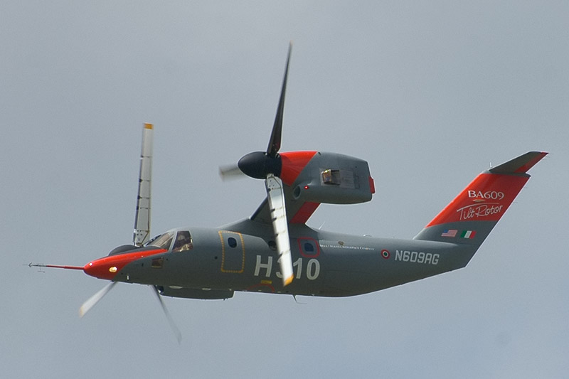 AgustaWestland AW609 - Prototype n°2 en vol mode avion