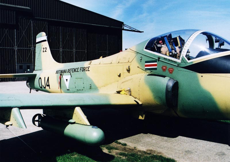 BAC Strikemaster botswanais