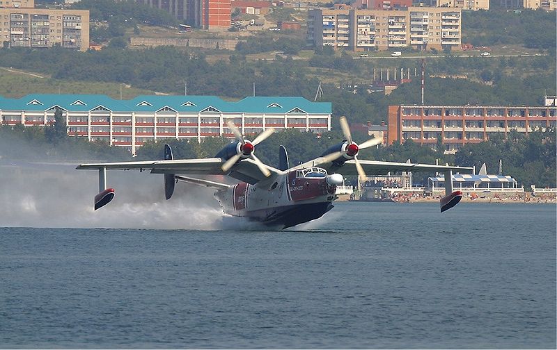 Beriev Be-12P-200 Mail au déjaugeage
