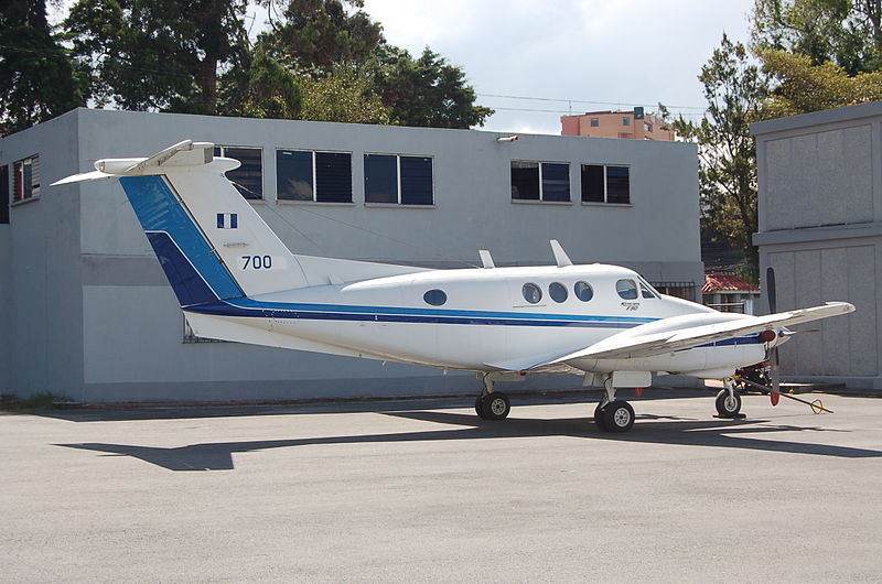 Beech F90 King Air guatémaltèque
