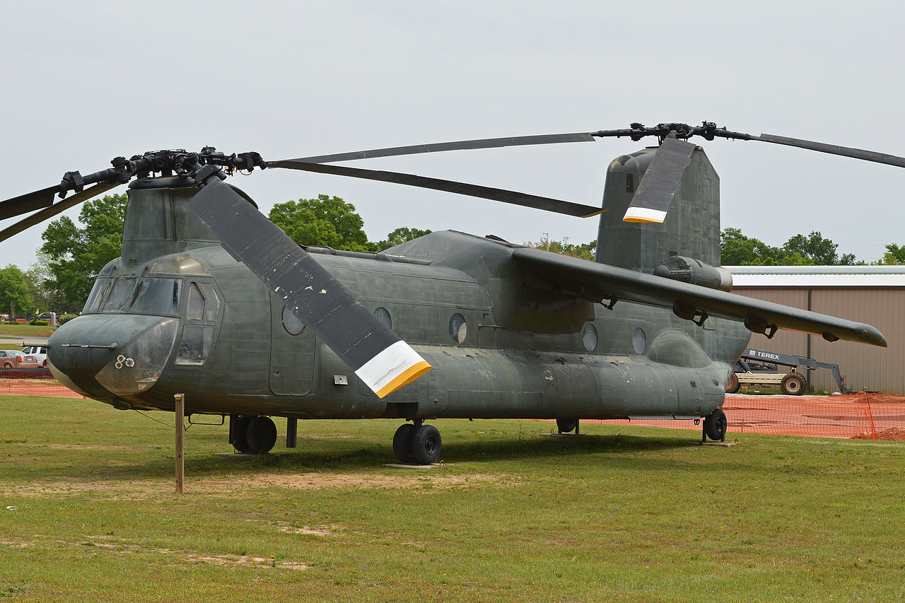Boeing-Vertol BV-347 vu de l'avant