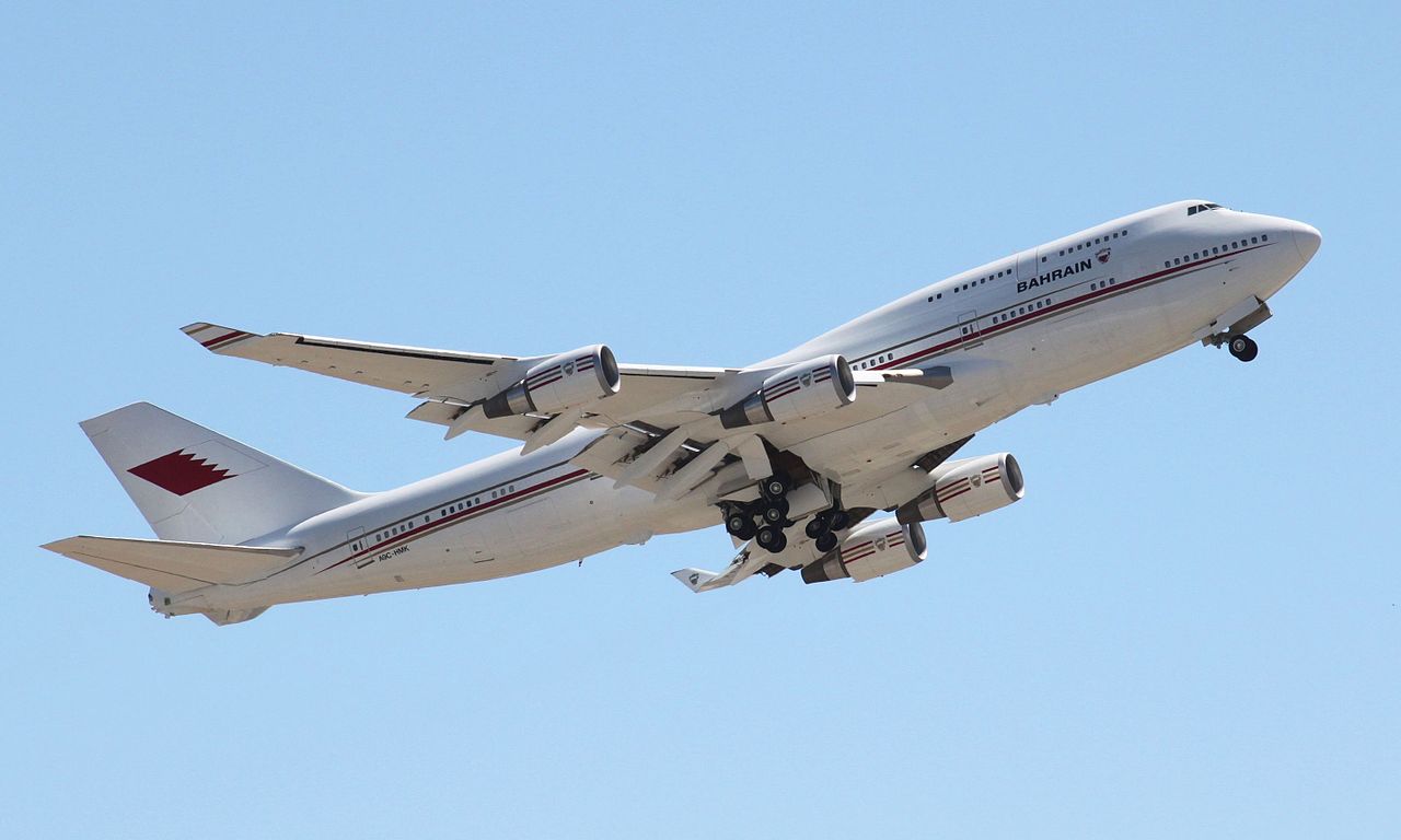Boeing 747-400 Jumbo Jet bahreïnien