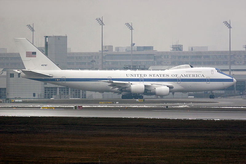 Boeing 747 Jumbo Jet (E-4B) de l'USAF