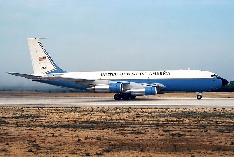 Boeing VC-135B Stratolifter de l'USAF au sol