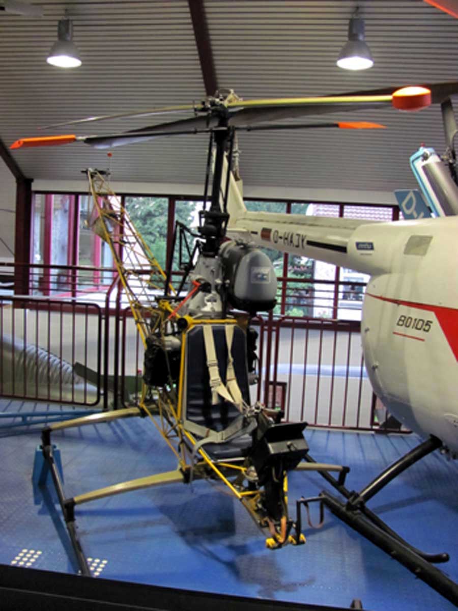 Bölkow Bö 103 vu de l'avant