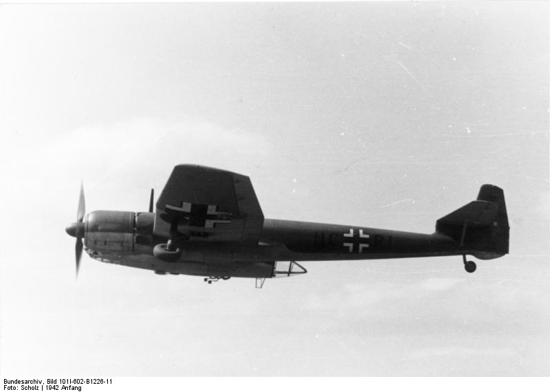 Blohm & Voss Bv 141 de la Luftwaffe en vol
