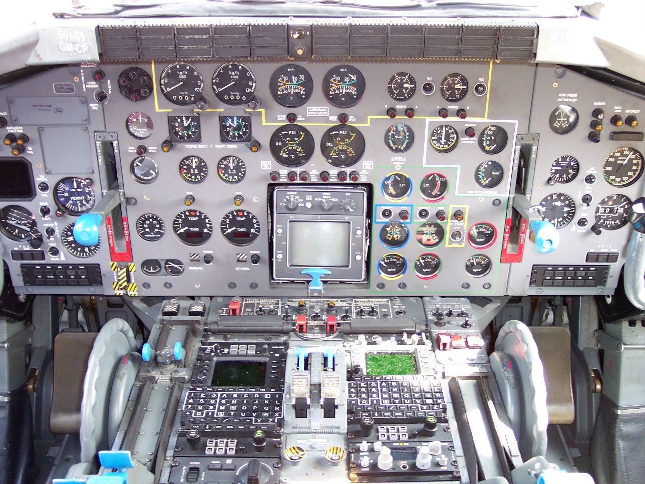 Transall C-160 - Cockpit
