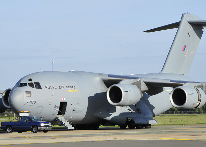 Boeing C-17A Globemaster III de la RAF