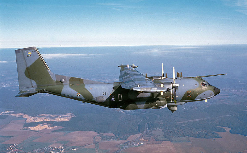 Transall C-160G Gabriel français en vol
