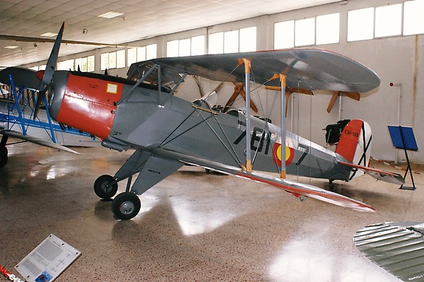 Bücker Bü 131 Jungmann (CASA 1.131) espagnol
