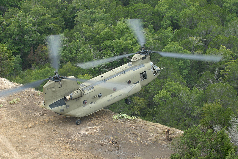 Boeing-Vertol CH-47F Chinook de l'US Army