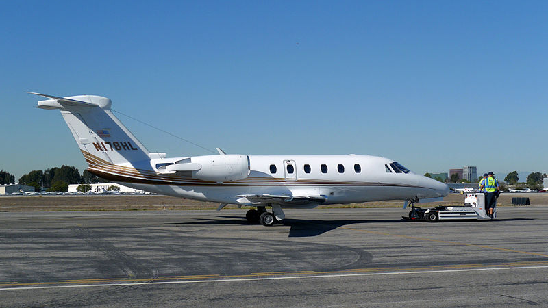 Cessna 650 Citation III civil au sol