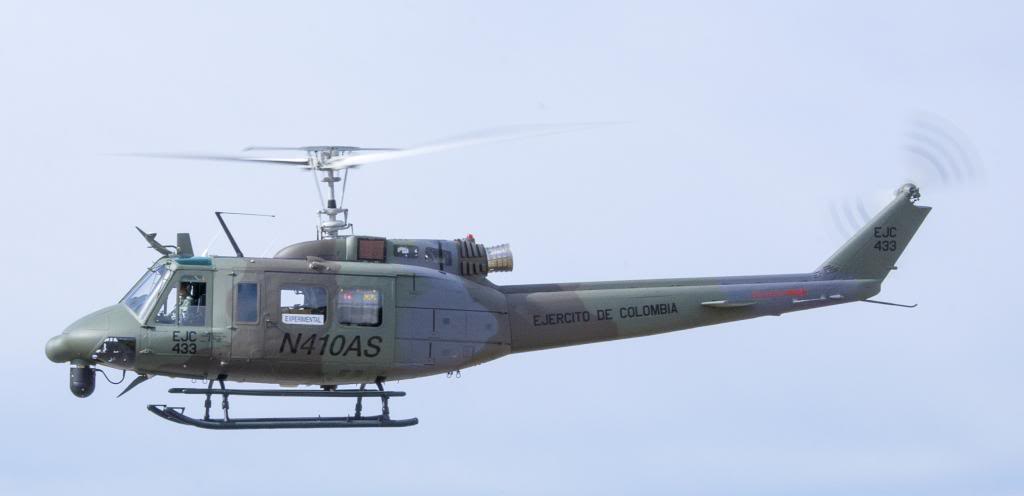 Bell UH-1H Huey II de l'armée colombienne