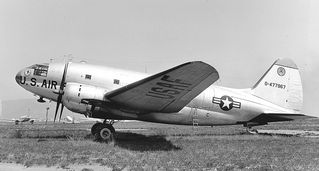 Curtiss C-46D Commando de l'USAF