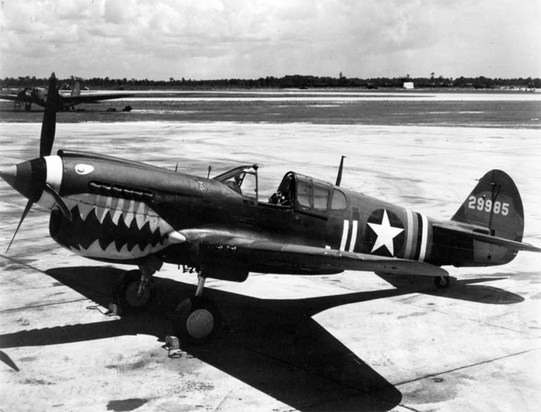 Curtiss P-40K Warhawk de l'USAAF