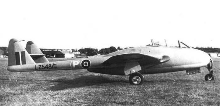 De Havilland DH-100 Vampire - Prototype