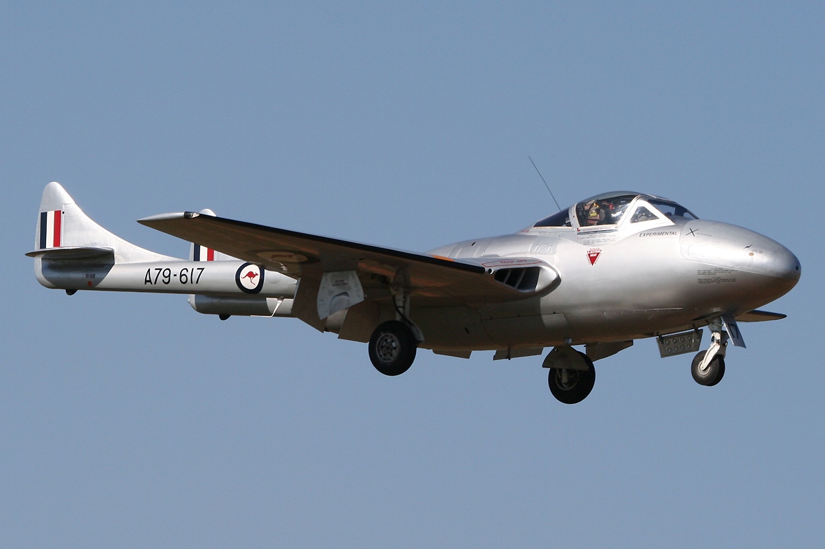 De Havilland DH-115 Vampire T.35 australien