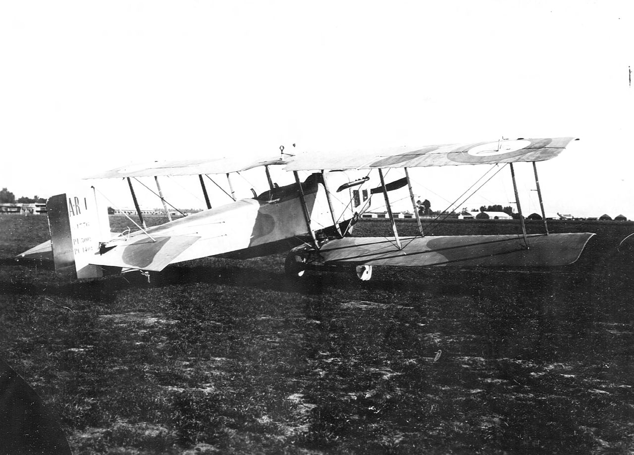 Dorand AR.1 vu de l'arrière