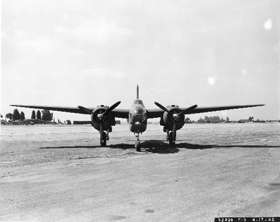 Douglas A-20 Boston (F-3A) de l'USAAF