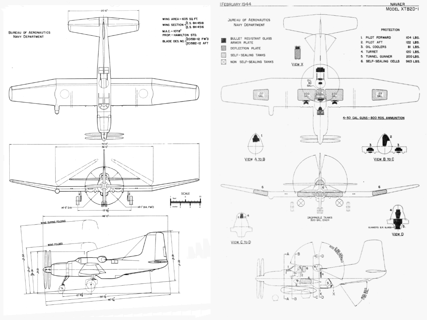 Douglas XTB2D-1 Skypirate