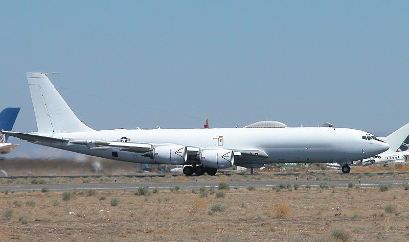 Boeing E-6B Mercury de l'US Navy au sol