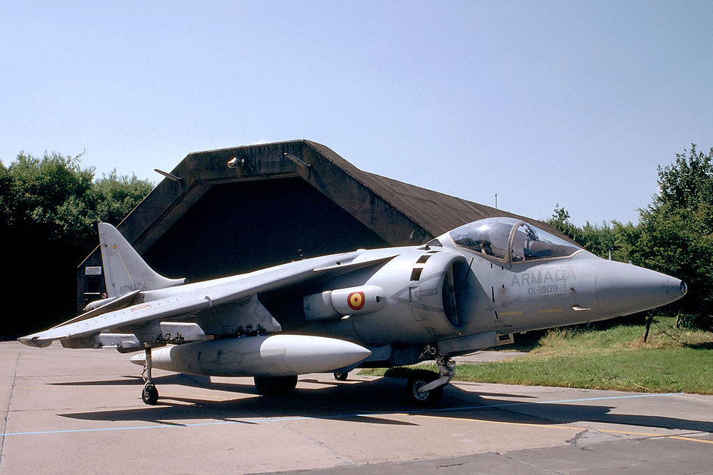 McDonnell Douglas EAV-8B Harrier II espagnol