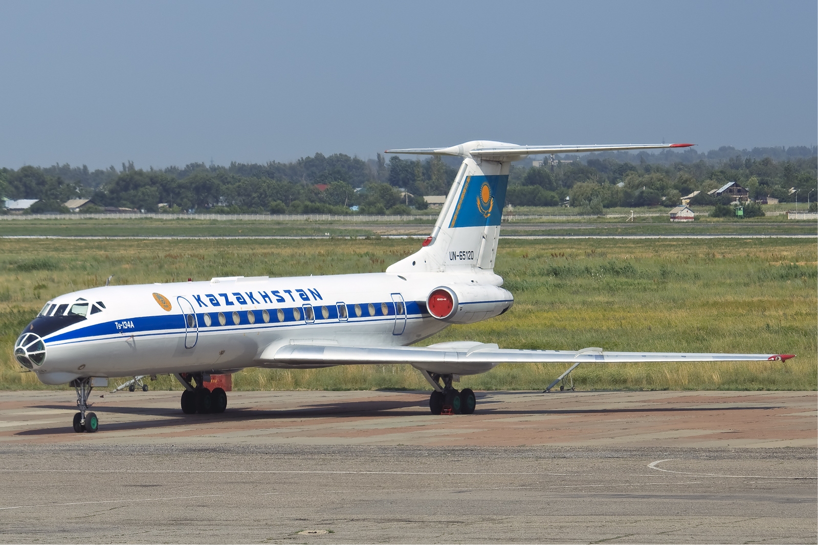 Tupolev Tu-134Sh kazakh