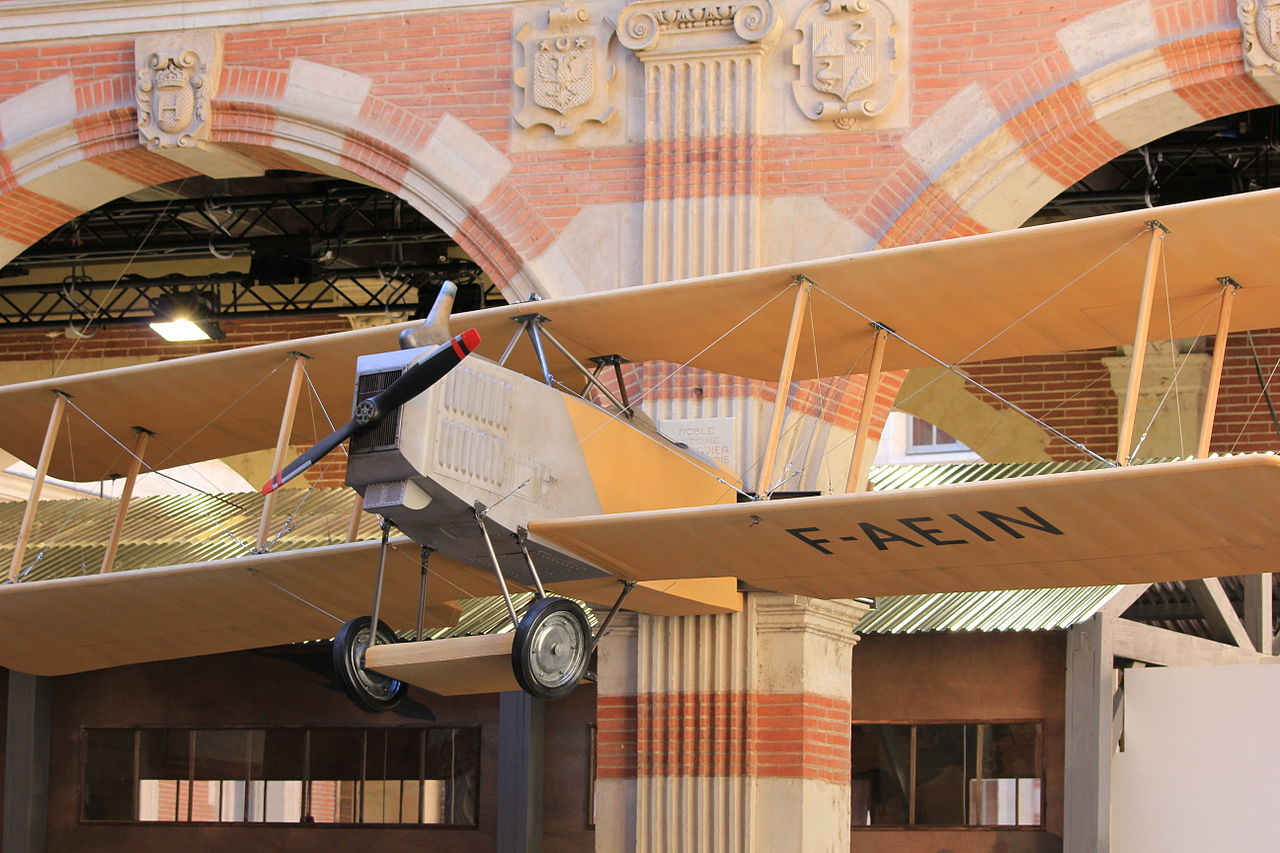 Bréguet XIV vu de l'avant