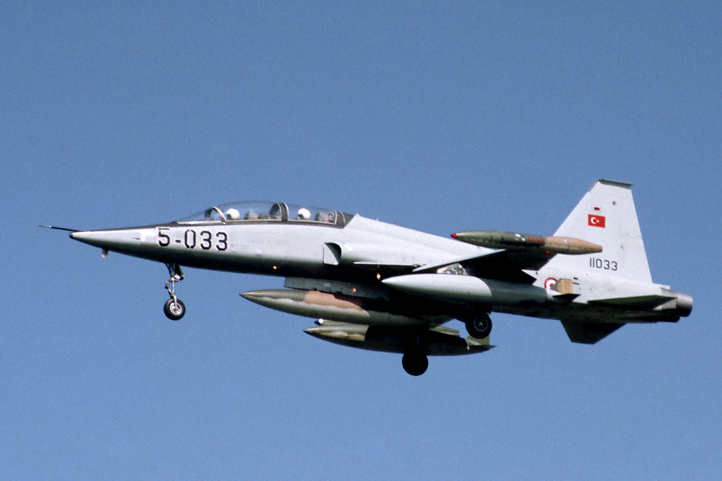 Canadair NF-5B Freedom Fighter turc