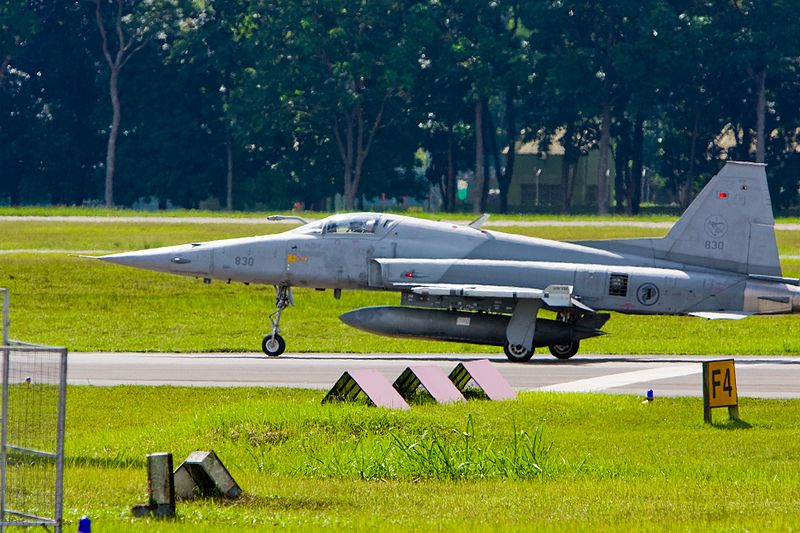 Northrop F-5S Tiger II singapourien