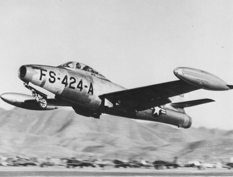 Republic F-84E Thunderjet de l'USAF