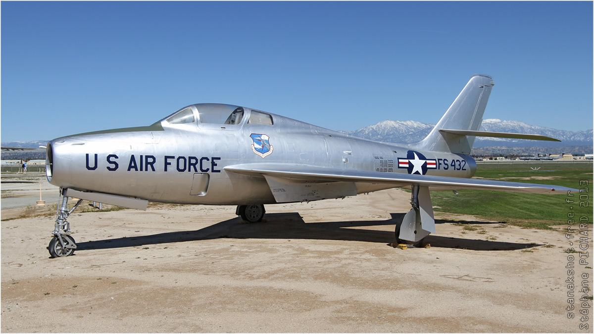 Republic F-84F Thunderstreak de l'USAF par Stanak