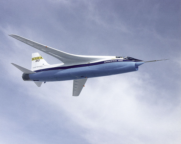 Vought F-8 Crusader (F-8A) de la NASA