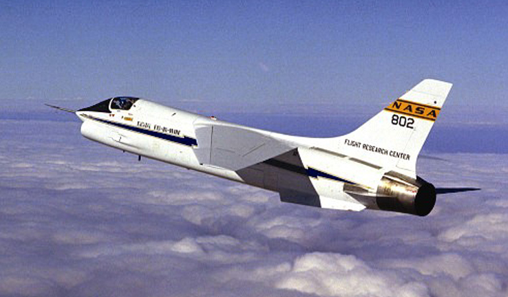 Vought F-8 Crusader (F-8C) de la NASA