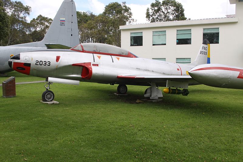 Lockheed T-33A colombien