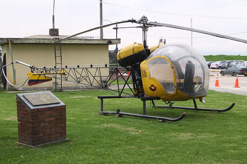 Bell H-13 Sioux (OH-13G) colombien