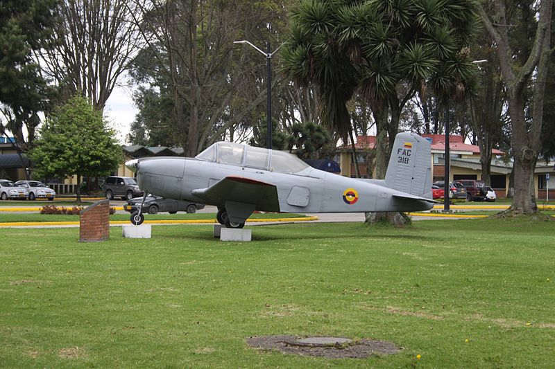 Beech T-34A Mentor colombien