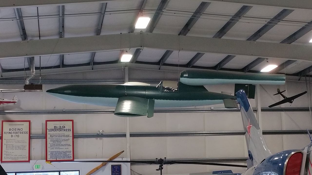 Fieseler Fi 103R-IV préservé à l'Olympic Flight Museum