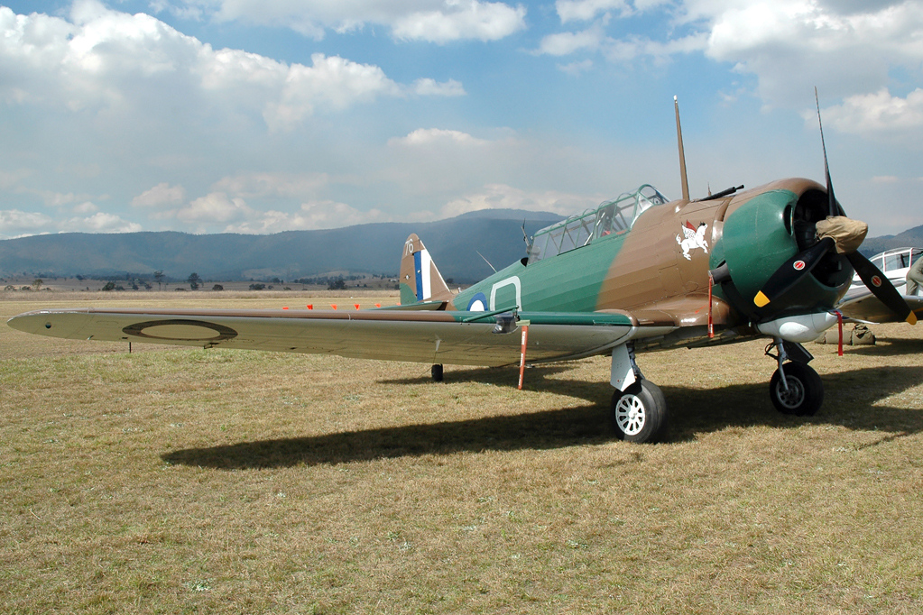 CAC CA-1 Wirraway de collection vu de l'avant