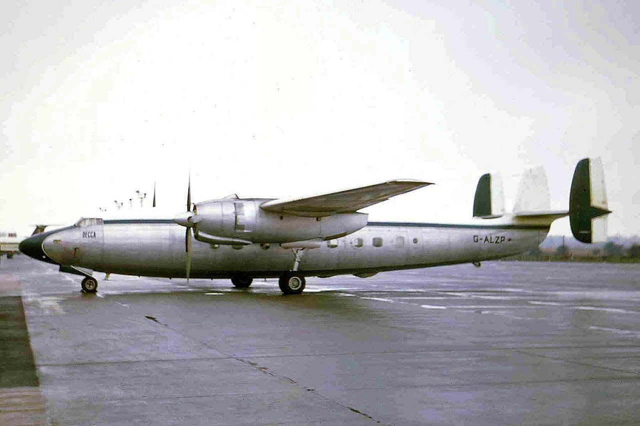 Airspeed AS.57 Ambassador vu de côté