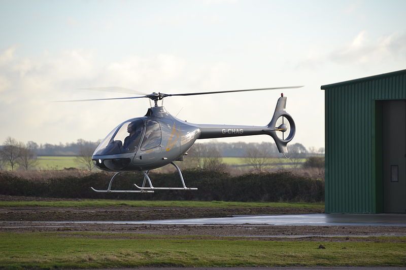 Guimbal Cabri G2 civil au décollage