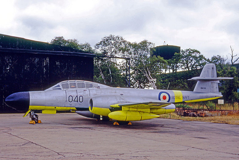 Gloster Meteor TT.20 de la Royal Navy