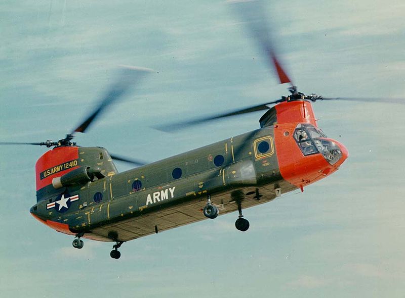 Boeing-Vertol CH-47A Chinook de l'US Army